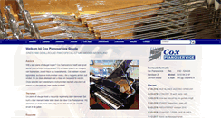 Desktop Screenshot of coxpiano.nl